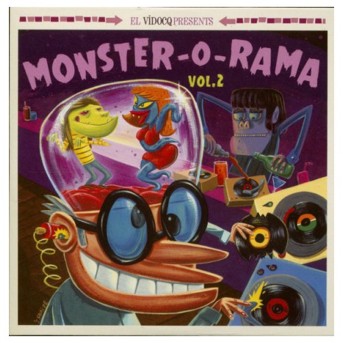 El Vidocq Presents : Monster-O-Rama Vol.2 (LP+CD)