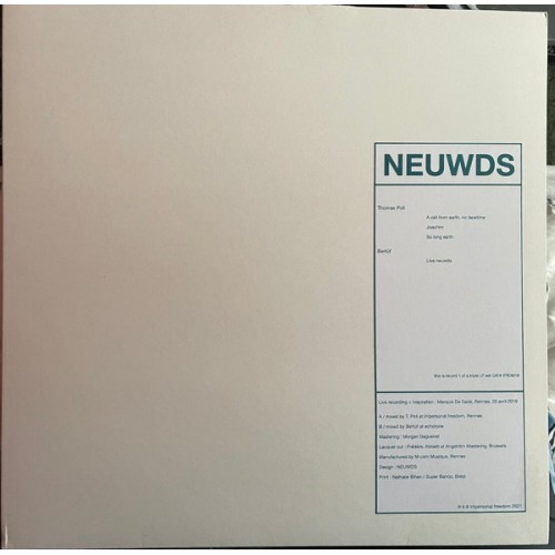 Neuwds (LP) limited edition