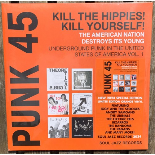 Punk 45 : Kill The Hippie ! Kill Yourself (2LP) coloured