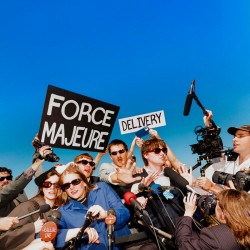 Force Majeure (LP) bleu